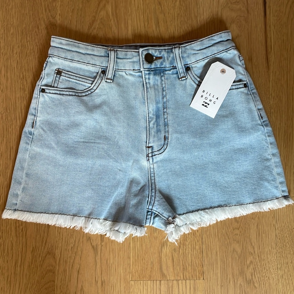 NWT Billabong “Do Cheeky” Denim Shorts